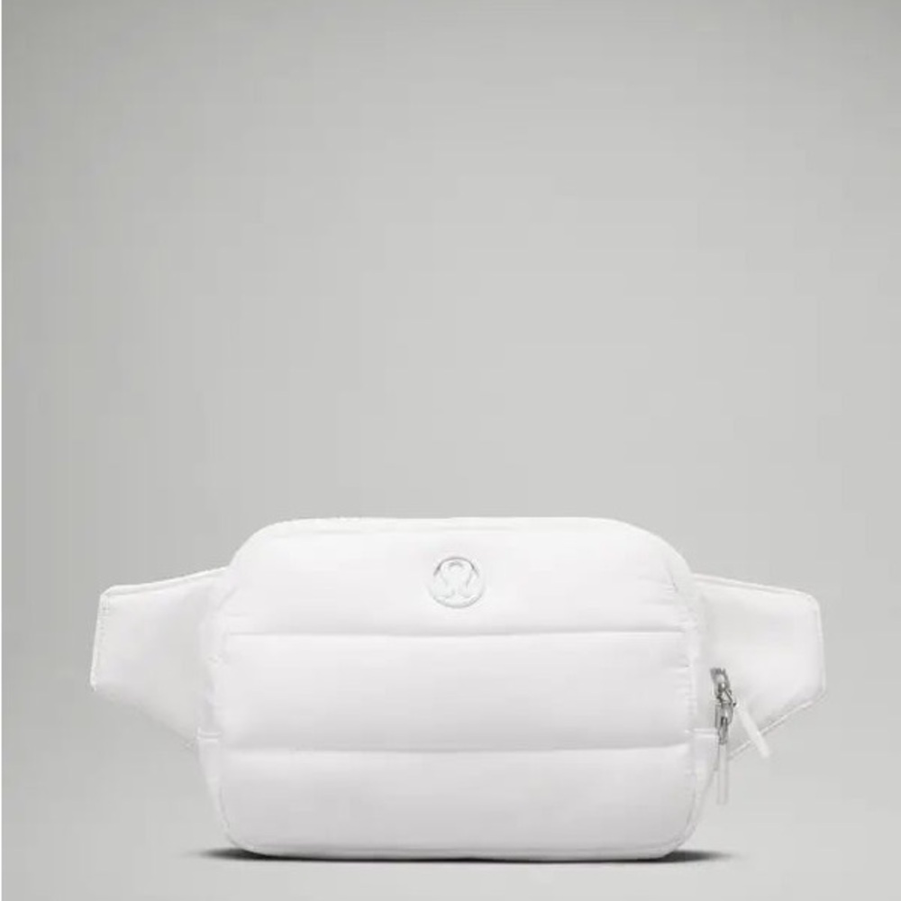 Lululemon Everywhere Belt Bag 2L Large White Puffer Quilted NWT Sealed - Picture 4 of 4